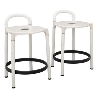 Set of Stools by Anna Castelli Ferrieri for Kartell, 1980s For Sale