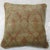 Early 21st Century Turkish Modernist Camel Red Rug Pillow For Sale - Image 5 of 5