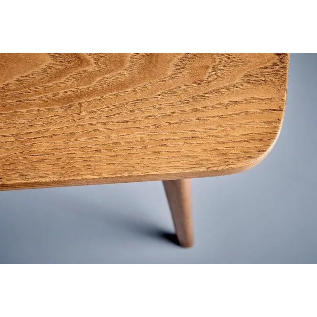 Wood Dining Table with Ash Veneer Top, 1960s For Sale - Image 7 of 8