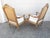 Pair of Antique French Louis XVI Style Giltwood Armchairs For Sale - Image 4 of 18