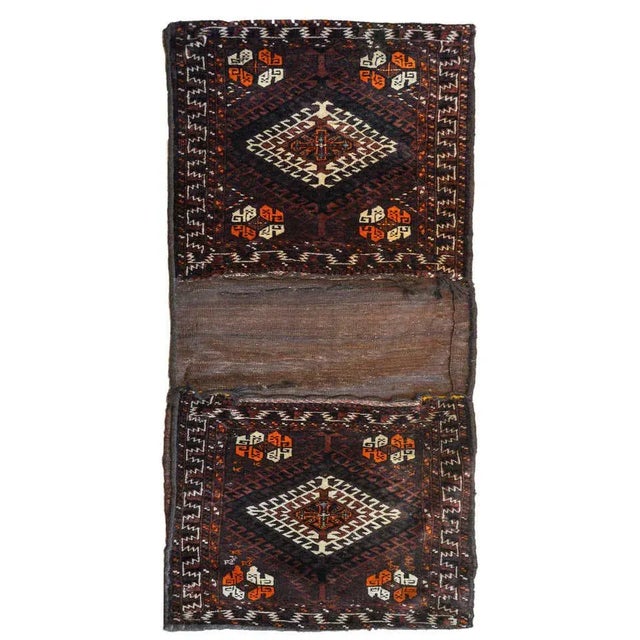 Early 20th Century Baluch Saddle Bag Rug For Sale - Image 9 of 9