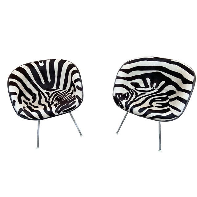 Herman Miller MCM La Fonda Chairs by Herman Miller Newly Reupholstered - Pair For Sale - Image 4 of 9