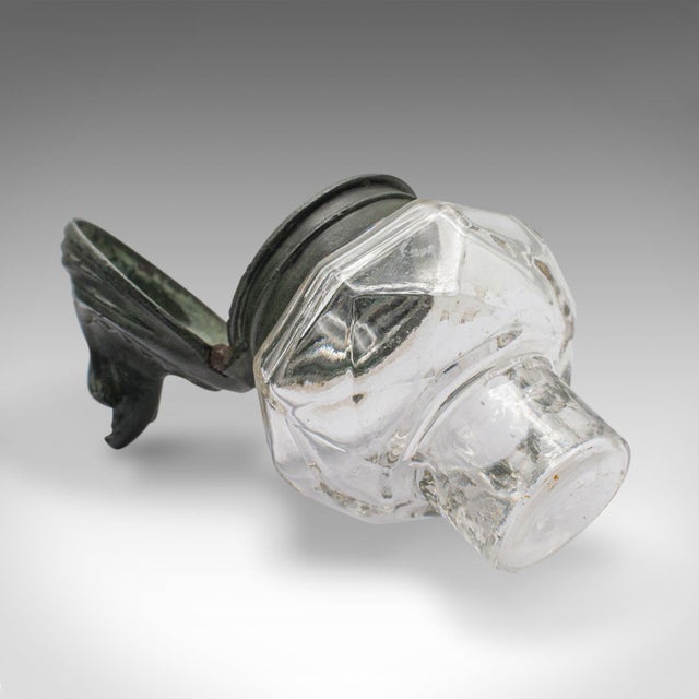 1900's Antique Art Nouveau Ink Well For Sale - Image 12 of 12