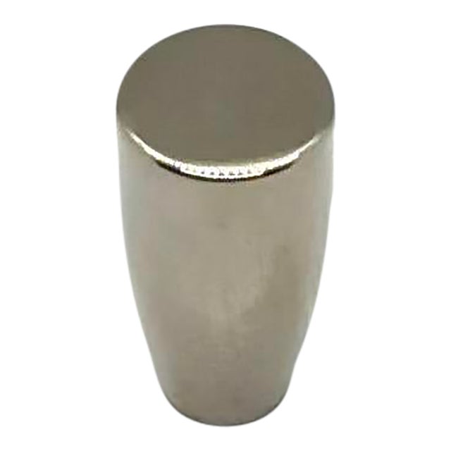 Baker Small Knob Polished Nickel For Sale