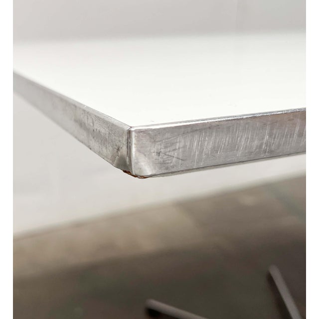 Mid-Century Modern Danish Minimalist Table by Piet Hein, Bruno Mathsson, Arne Jacobsen for Fritz Hansen, 1980s, 1984 For Sale - Image 11 of 18