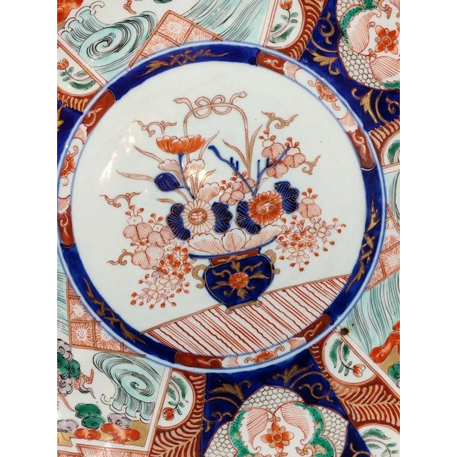 Antique Japanese Imari Plate For Sale - Image 12 of 14