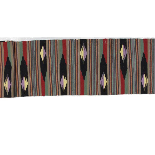 Native American 1970s Navajo Style Runner, 12' X 2'7" For Sale - Image 3 of 4