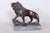Art Deco Sclpture of Lion in Ceramic and Bronze from Goldscheider, Vienna, Austria, 1910s For Sale - Image 5 of 14