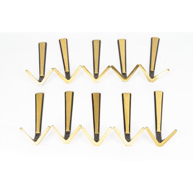 Wall Hooks by Herta Baller, 1950s, Set of 10 For Sale - Image 4 of 5