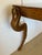 Wood Faux Gold Leaf & French Polished Demilune Console For Sale - Image 7 of 11