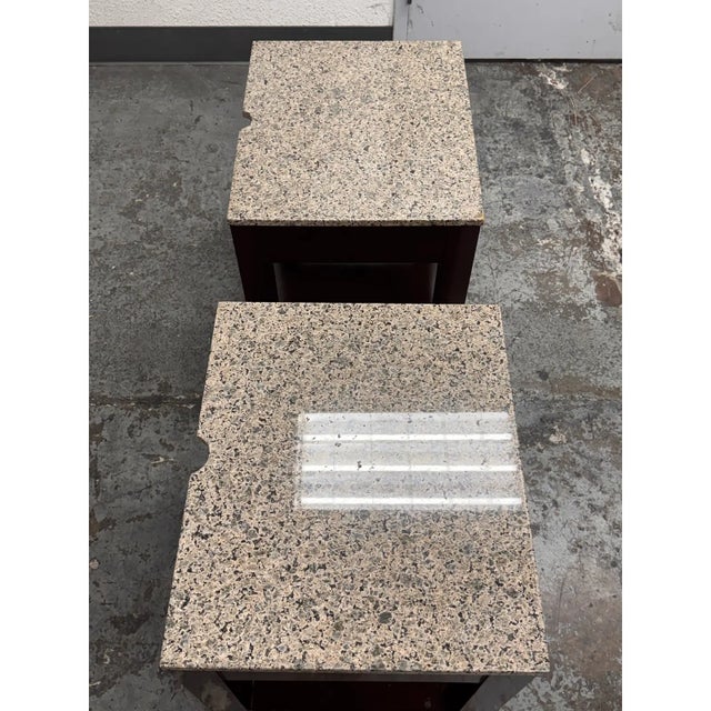 Bermanfalk Bespoke Nightstands, Pair For Sale In San Francisco - Image 6 of 11