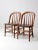French Country Antique Bow Back Spindle Chairs-a Pair For Sale - Image 3 of 13