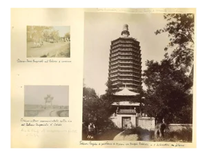 Unknown, Ancient Views of Beijing, Albumen Print, 1890s, Set of 4