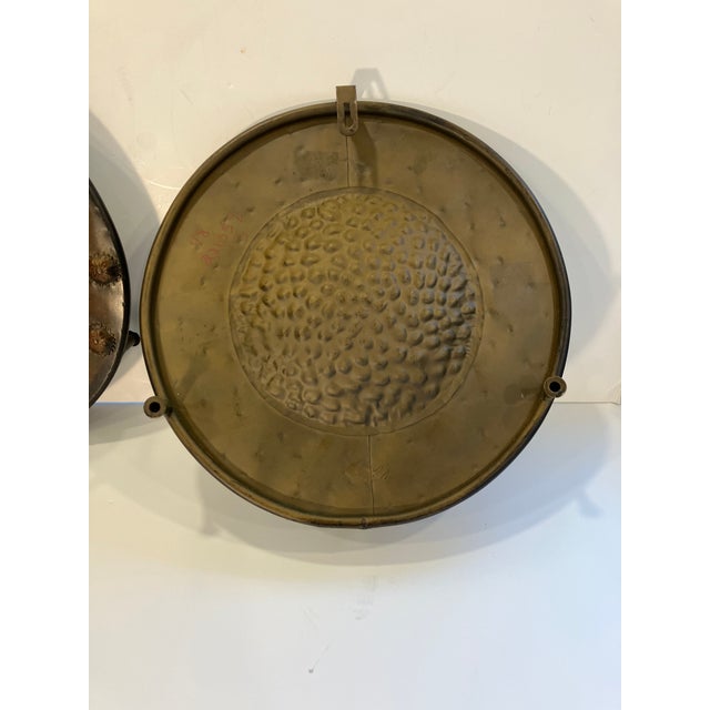 1990s Pair of Arts & Crafts Style Sconces For Sale - Image 5 of 6