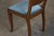 1950s French Art Deco Maple Dining Chairs W/ Blue Velvet - Set of 6 For Sale - Image 12 of 12