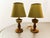 Onyx Table Lamp with Fabric Lampshade For Sale - Image 16 of 18