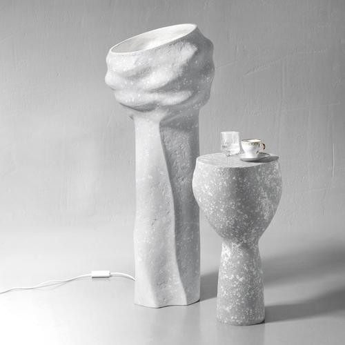 Peony floor lamp at first glance, this lamp, resembling a stone flower, might seem to be made of concrete and appear...