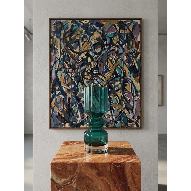 Add a vibrant pop of Scandinavian design to your home with this authentic Tamara Aladin Hoop Vase, Model #1472, designed...