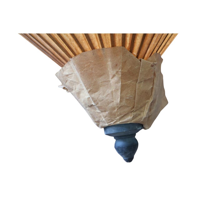 Pair of Extra-Large Vintage Chinese Dragon & Phoenix Oil-Paper Parasols For Sale - Image 16 of 18