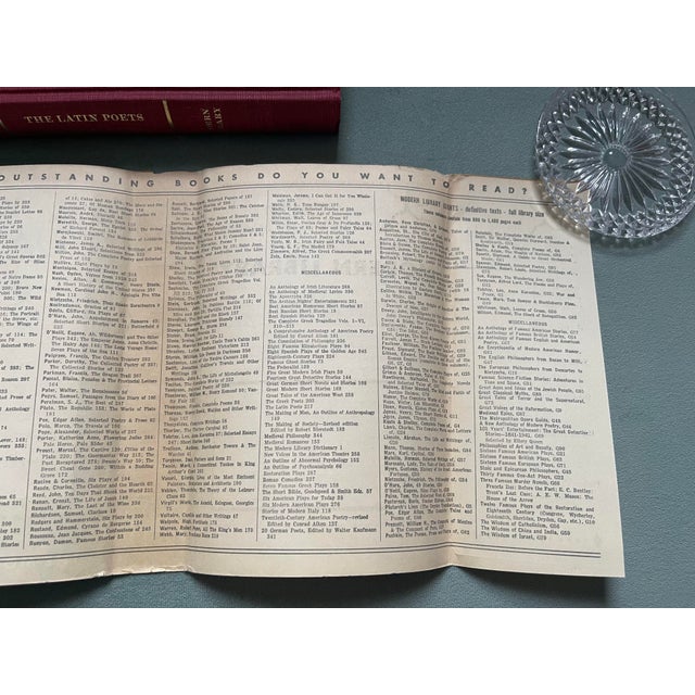 “The Latin Poets” Modern Library Edition Hardcover Book For Sale - Image 10 of 11