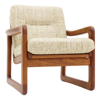 Vintage Easy Chair in Teak from Holstebro Möbelfabrik, 1960s For Sale