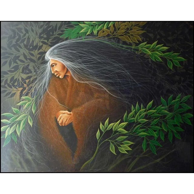 "Spring Matrix" by Frank Howell Original Limited Edition Serigraph Hand signed & titled & numbered by the artist Image...