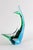Mid-Century Murano Glass Fish Sculpture in Blue and Green Tones, Italy, 1970 For Sale - Image 16 of 18