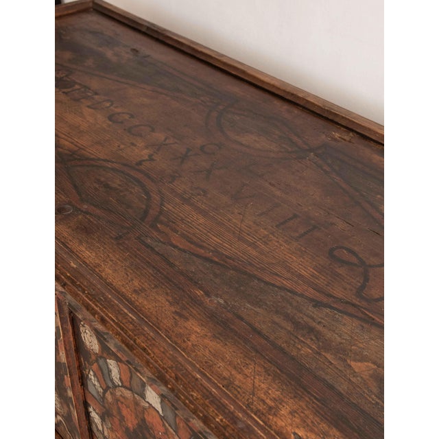 Antique Bavarian Chest, 1738 For Sale - Image 10 of 12