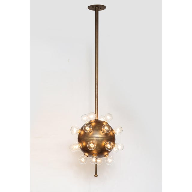 Italian Bronze Sputnik Chandelier Chairish