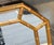 Wood Mid-Century Hollywood Regency Style Faux Bamboo Giltwood Mirrors - Pair For Sale - Image 7 of 8