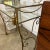 Gilt Rope Metal and Glass Herat Back Vanity For Sale - Image 4 of 8