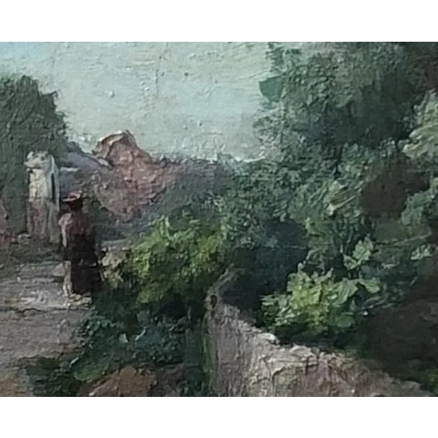 A Roy, Rue d'un Village Rural en été, Oil on Canvas For Sale - Image 5 of 7