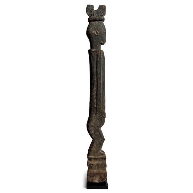 Tribal Antique Timor Tribal Wood Figure Sculpture For Sale - Image 3 of 12