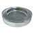 Vintage Block Glass Catcall Ashtray 8.5”d For Sale