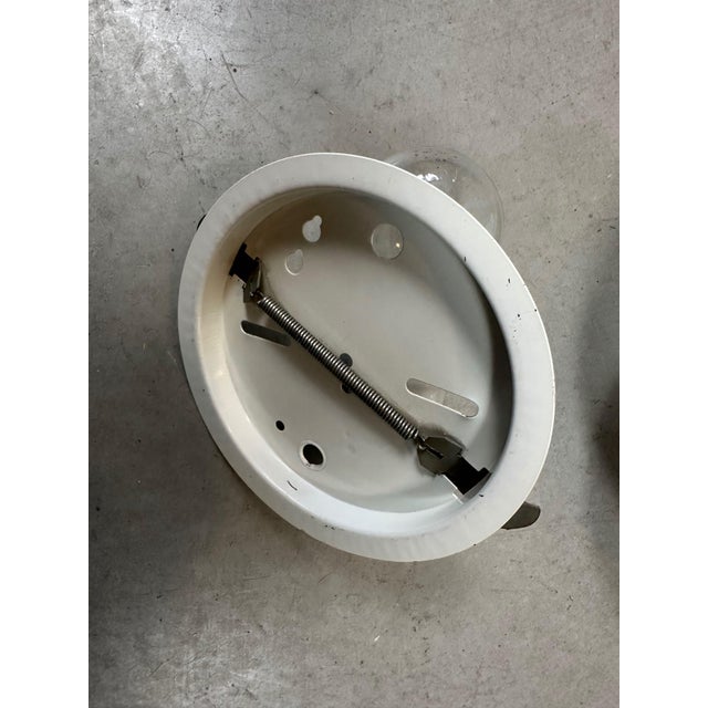 Vintage Opaline Ceiling Lamp from Philips, 1970s For Sale - Image 3 of 10