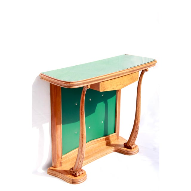 Vintage Art Deco Hall Table, Italy, 1950s For Sale - Image 15 of 18