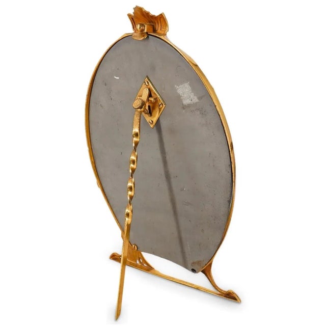 Antique WMF Art Nouveau Table Mirror For Sale - Image 9 of 11