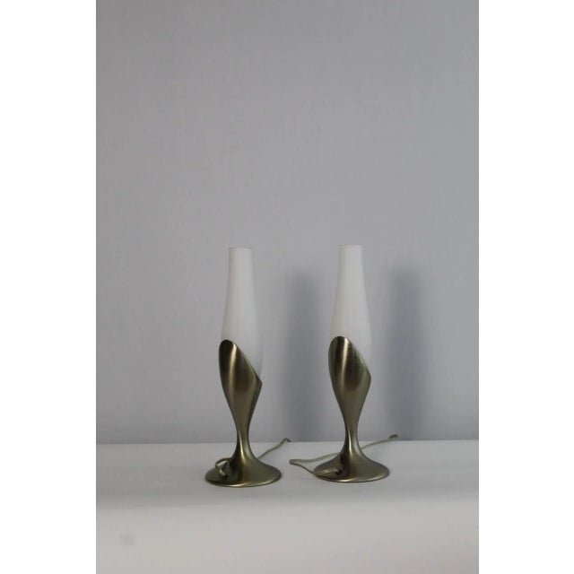 Mid 20th Century Laurel Lamp Style Sculptural Table Lamps - a Pair For Sale - Image 9 of 12