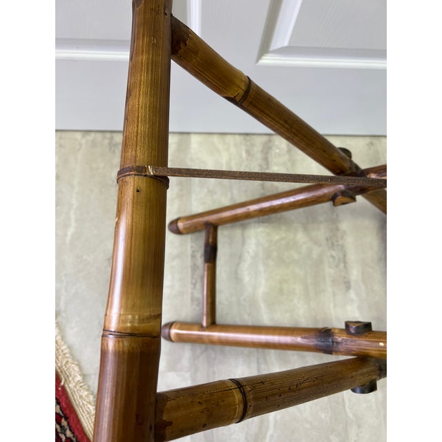 Vintage Folding Bamboo Tray Table Chairish