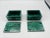 Vintage Pair of Malachite Gemstone Lidded Boxes For Sale In Boston - Image 6 of 7