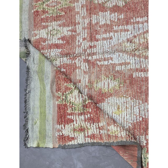 Handmade Moroccan Vintage Rug - 10.3 X 6.2 Ft For Sale In Cleveland - Image 6 of 8