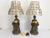 Early 20th Century 1960s Figurative Asian Planter Lamps & Shell Shades, Pair For Sale - Image 5 of 17