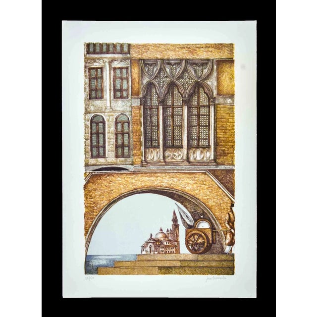 Franco Fortunato, Untitled, Lithograph, 1990 For Sale