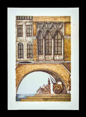 Franco Fortunato, Untitled, Lithograph, 1990