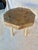 Late 19th Century Late 19th Century French Octagonal Butchers Block Side Table For Sale - Image 5 of 12