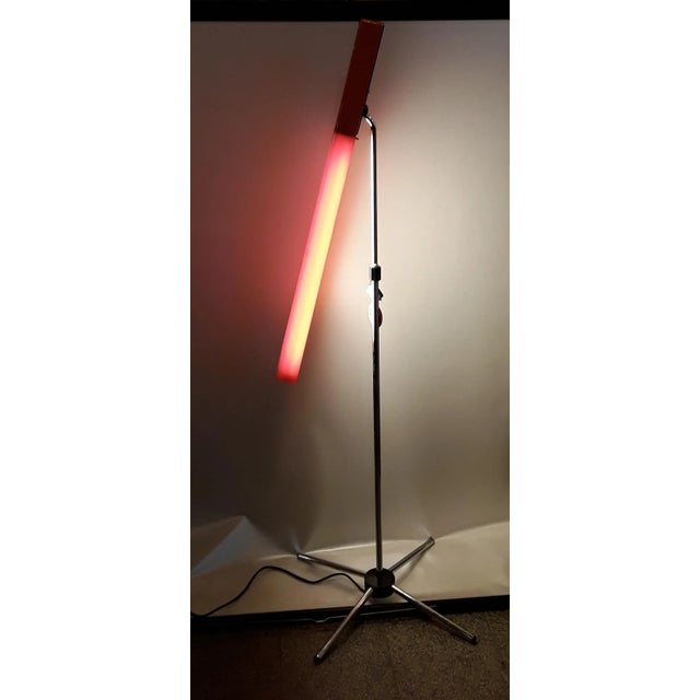 Black Floor Lamp from AEG, 1970s For Sale - Image 8 of 11