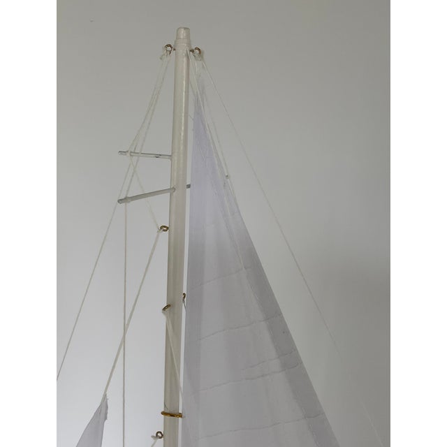 Nautical Nautical J-Yacht Rainbow Model Boat For Sale - Image 3 of 7