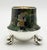 Mid-Century Modern 1970s Rare Los Castillo Tripod Vase With Malachite, Lapis, Azurite & Turquoise Inlay For Sale - Image 3 of 18