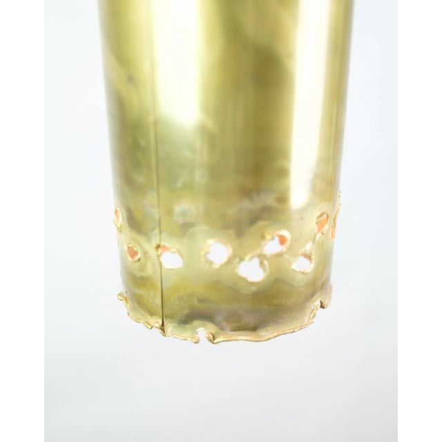 Gold Ceiling Lamp in Brass attributed to Svend Aage Holm Sørensen, 1960s, Set of 2 For Sale - Image 8 of 12