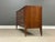 Mid-Century Modern Refinished Walnut and Brass Facade Dresser by Mt. Airy For Sale - Image 3 of 10